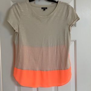 Express colorblock t shirt